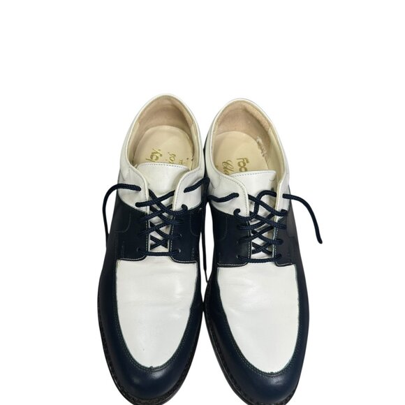 FootJoy Classics Women's Golf Shoes 7A – USA-Made Saddle Oxfords with Soft Spike - Picture 1 of 11